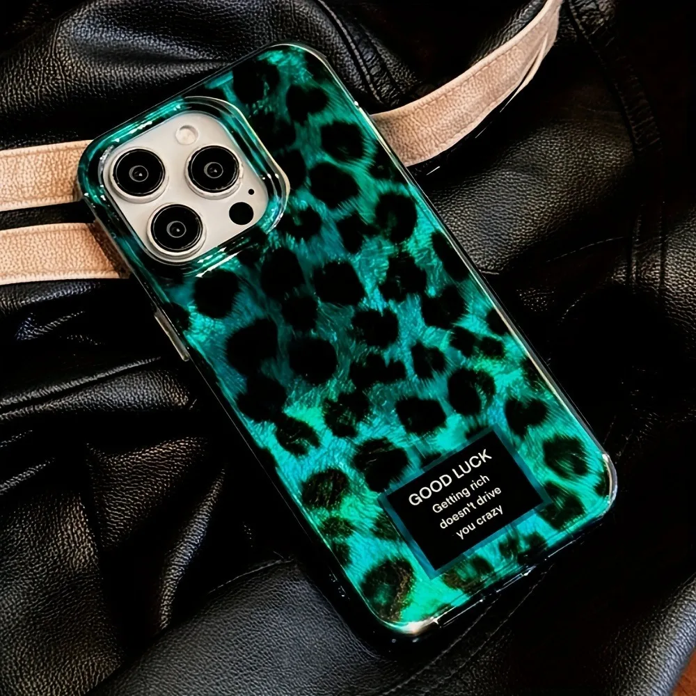 Phone Accessories To Sell - Retro Laser Cute Leopard Print Phone