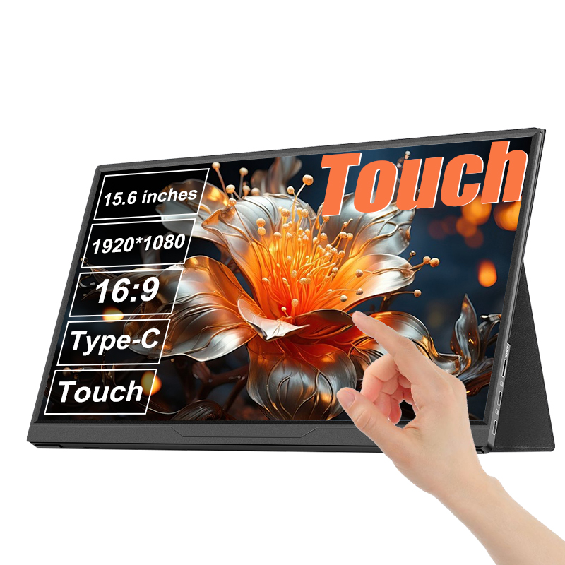 Phone Accessories Display Board - LANLIPU 15.6inch Portable Monitor Touchscreen Secondary