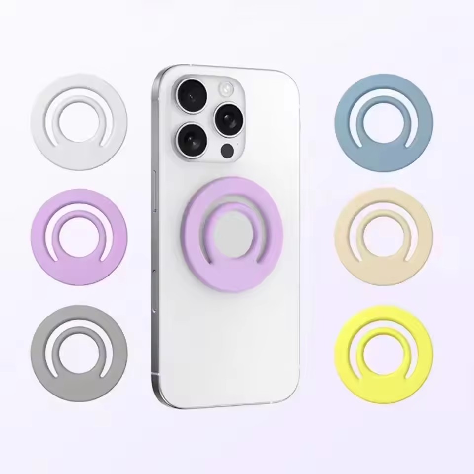 Phone Accessories Website - Magnetic Silicone Stand Finger Ring Car
