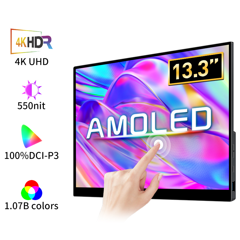 Phone Accessories Display Board - 13.3 Inch 4K Màn Hình Cảm