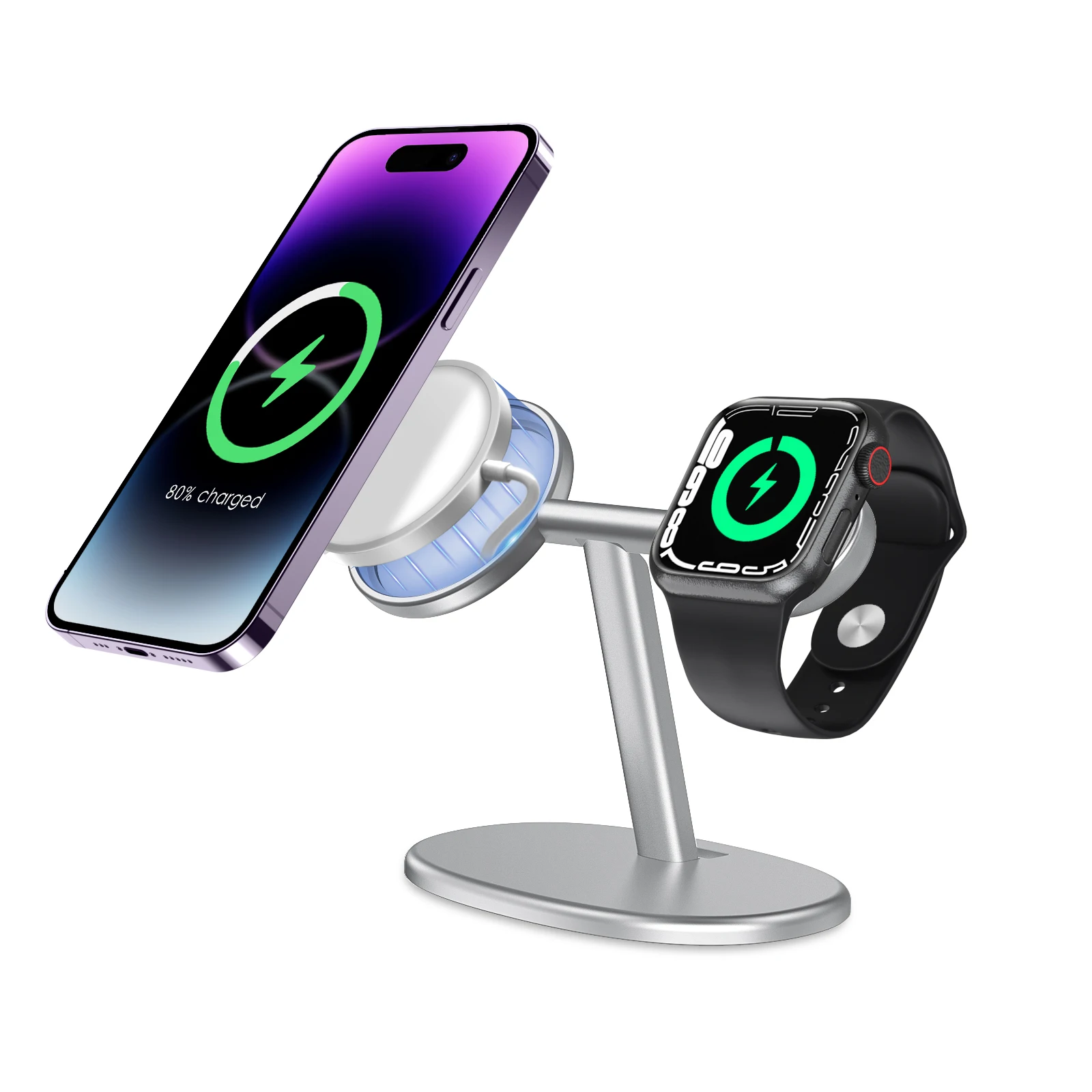 Phone Accessories Charger - EWA 2-in-1 Desktop Phone Stand Desk