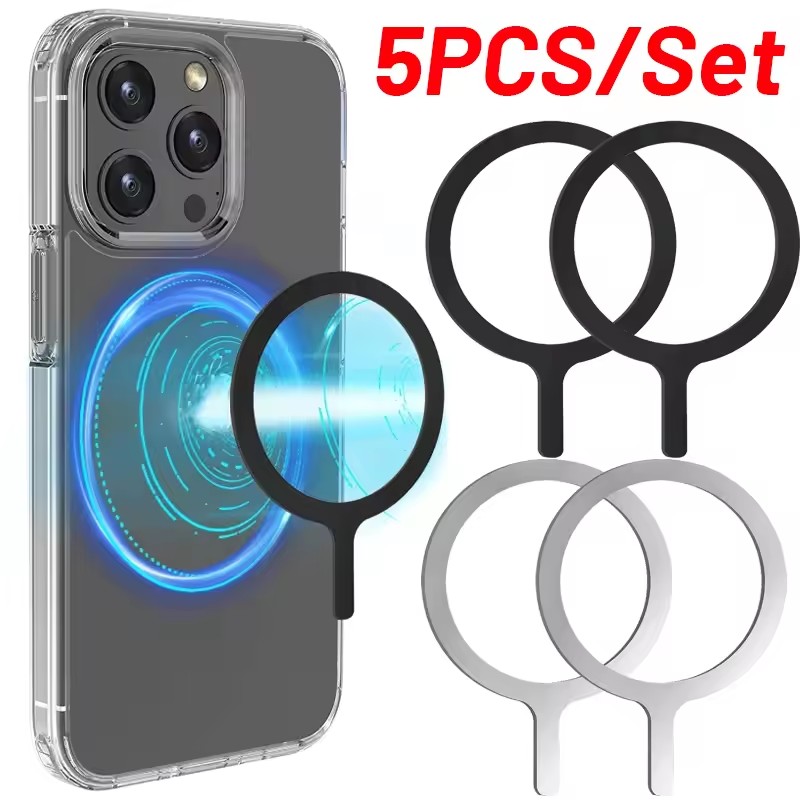Phone Accessories Charger - 5-1pcs Sticker Ring For Magsafe Wireless