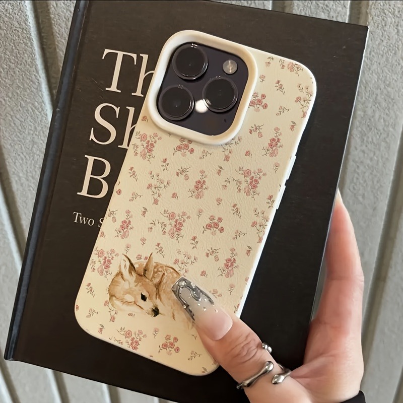 Cute Deer Full Floral Pattern  - đánh giá và giá Phone Accessories To Sell