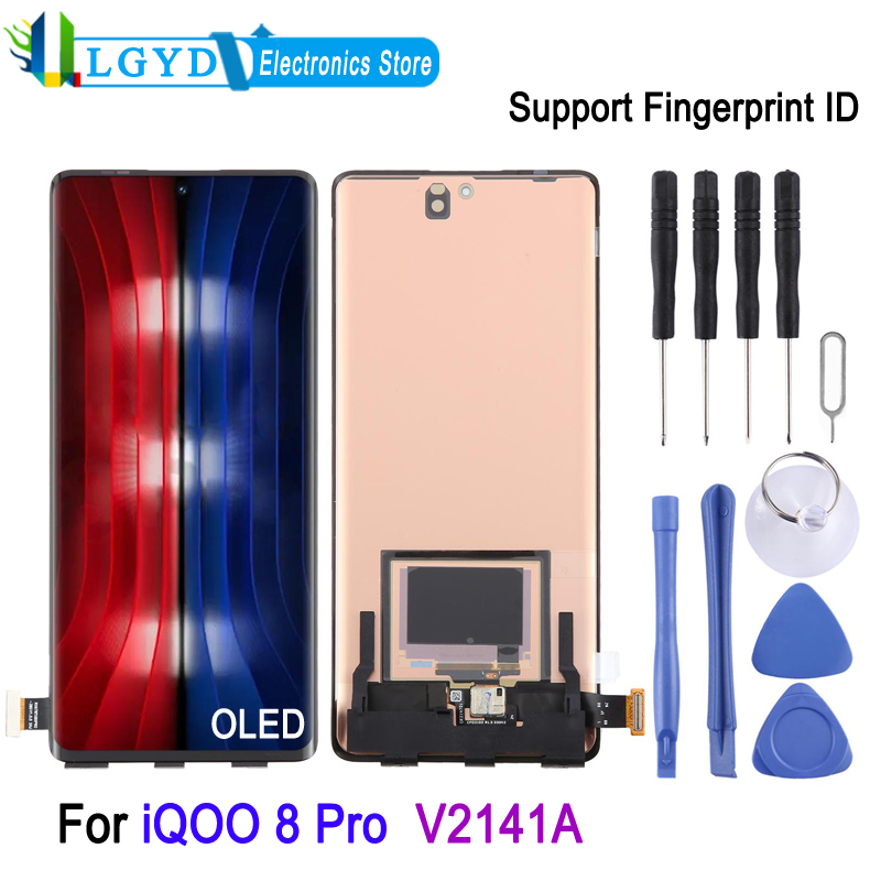 OLED LCD Screen For vivo iQOO  - đánh giá và giá Phone Accessories Display Board