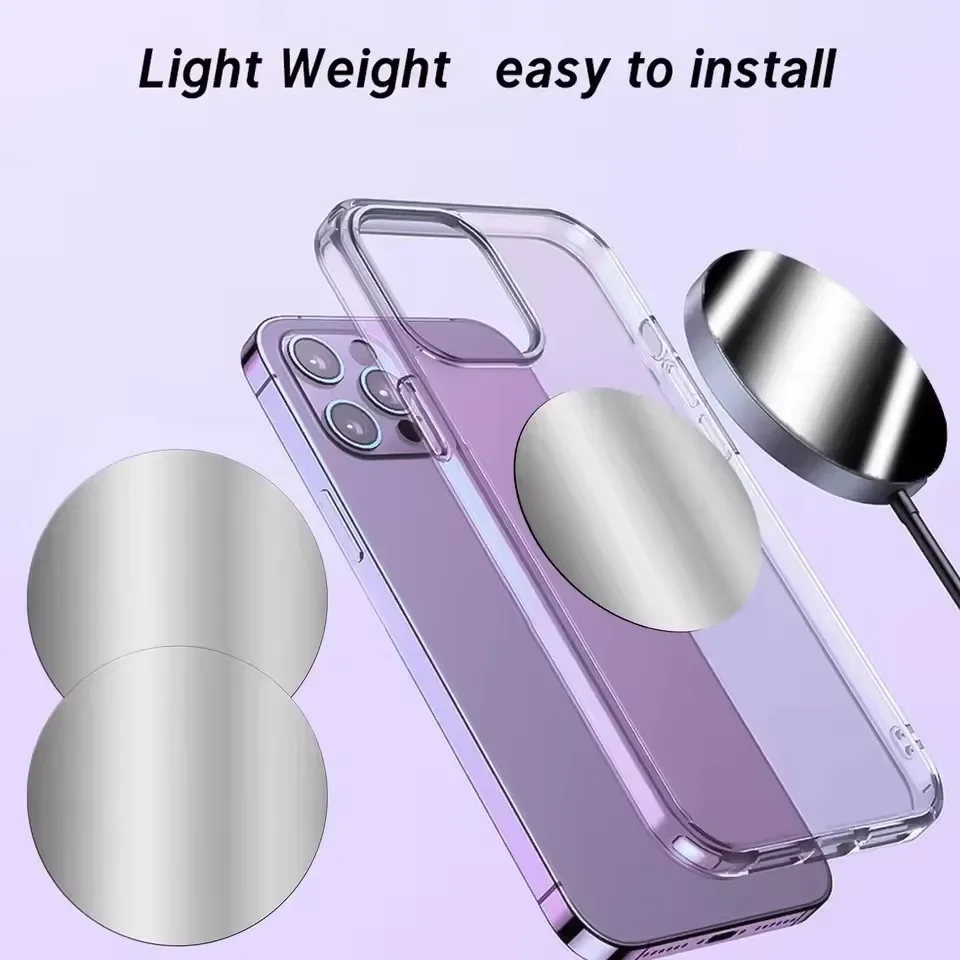 1-5PCS 8CM Magnetic Metal Plat - đánh giá và giá Phone Accessories Website