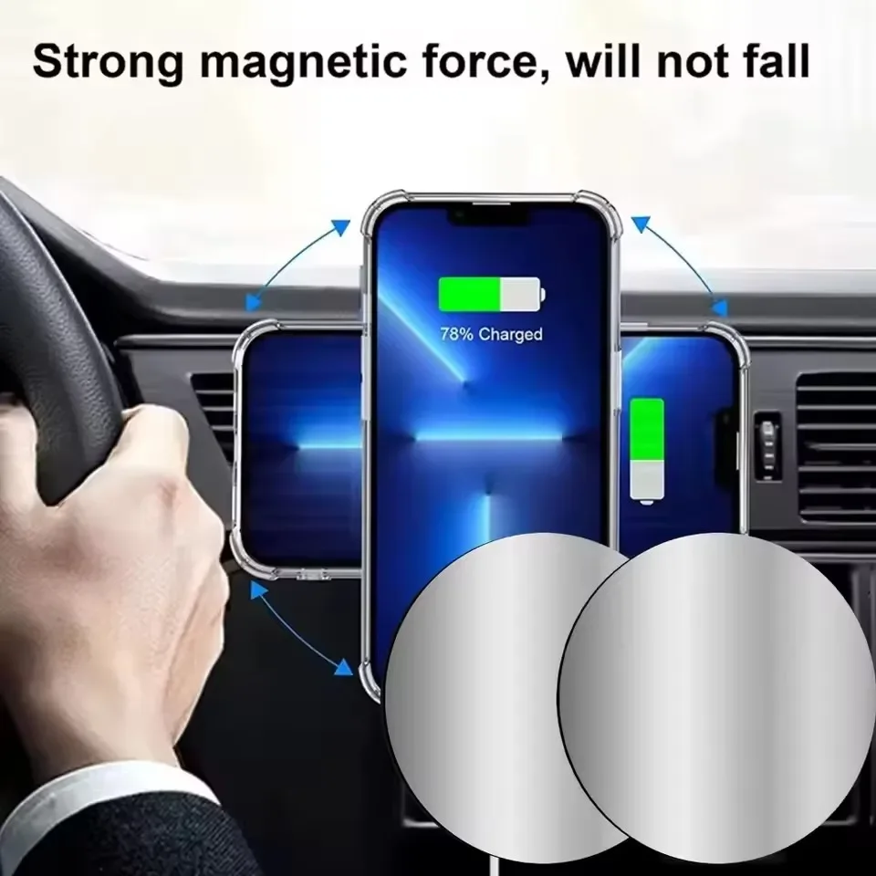 1-5PCS 8CM Magnetic Metal Plat - đánh giá và giá Phone Accessories Website