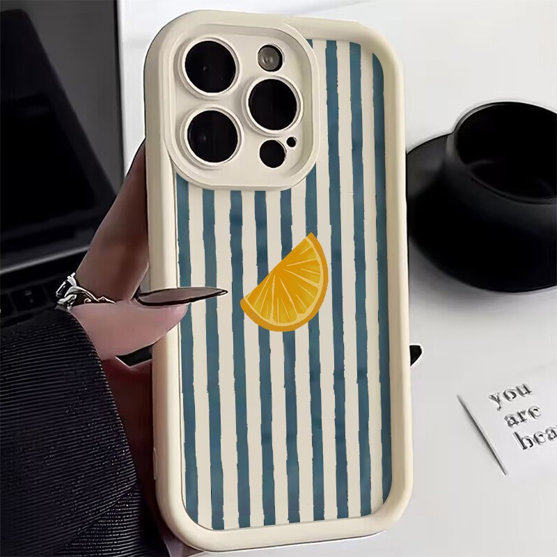 Striped Lemon Slice Pattern Ph - đánh giá và giá Phone Accessories List