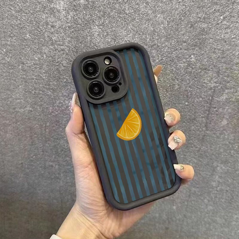 Striped Lemon Slice Pattern Ph - đánh giá và giá Phone Accessories List