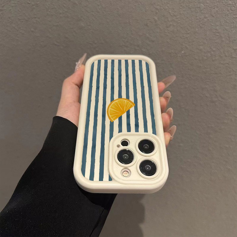Striped Lemon Slice Pattern Ph - đánh giá và giá Phone Accessories List