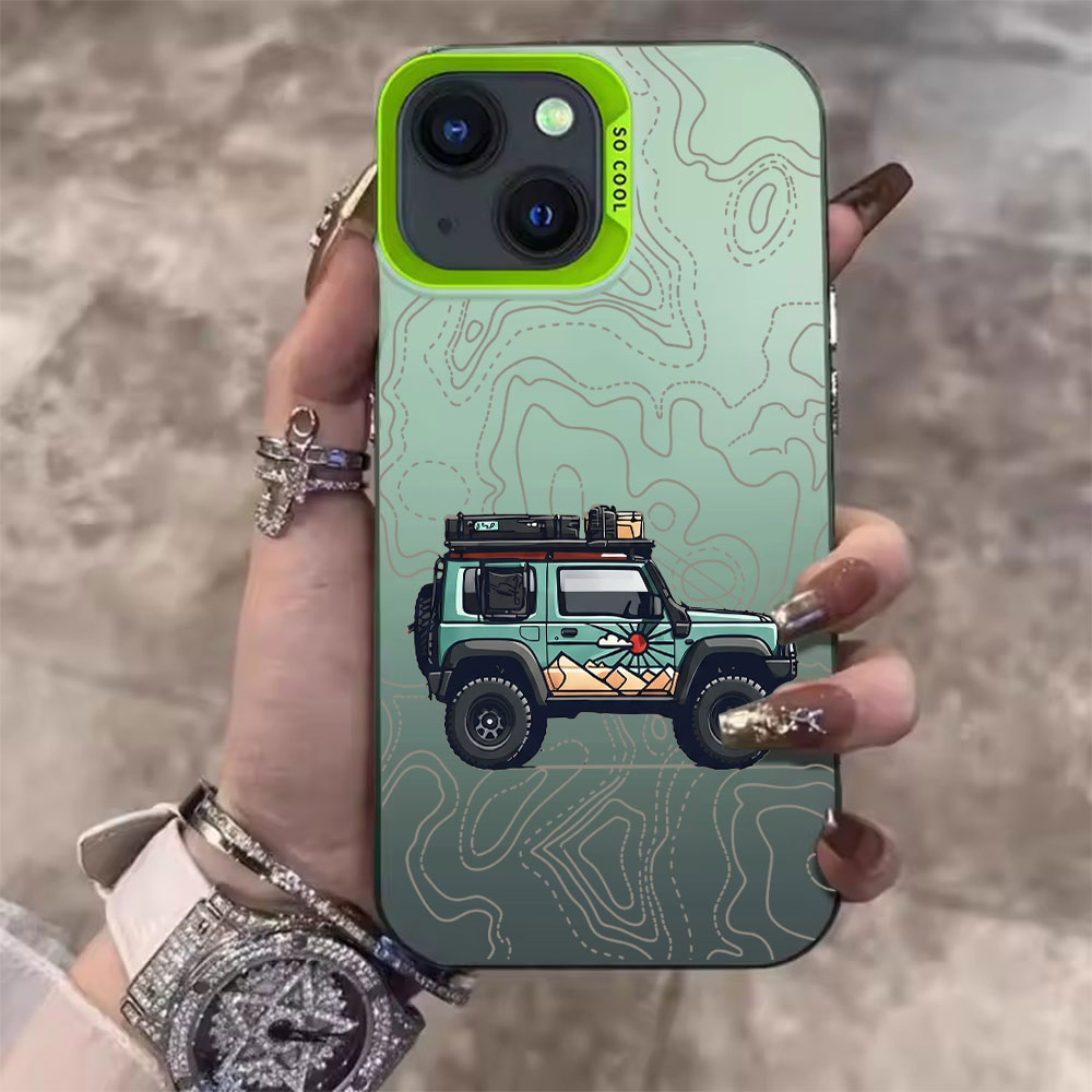 Simple Car Pattern Phone Case  - đánh giá và giá Phone Accessories List