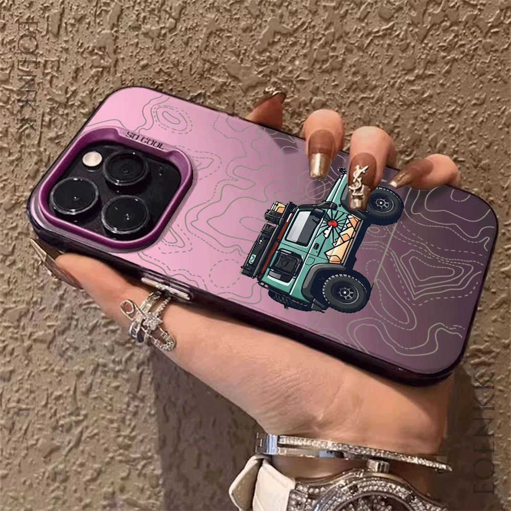 Simple Car Pattern Phone Case  - đánh giá và giá Phone Accessories List