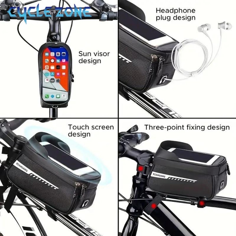 Bicycle Front Beam Bag Front T - đánh giá và giá Phone Zone Accessories & Repair