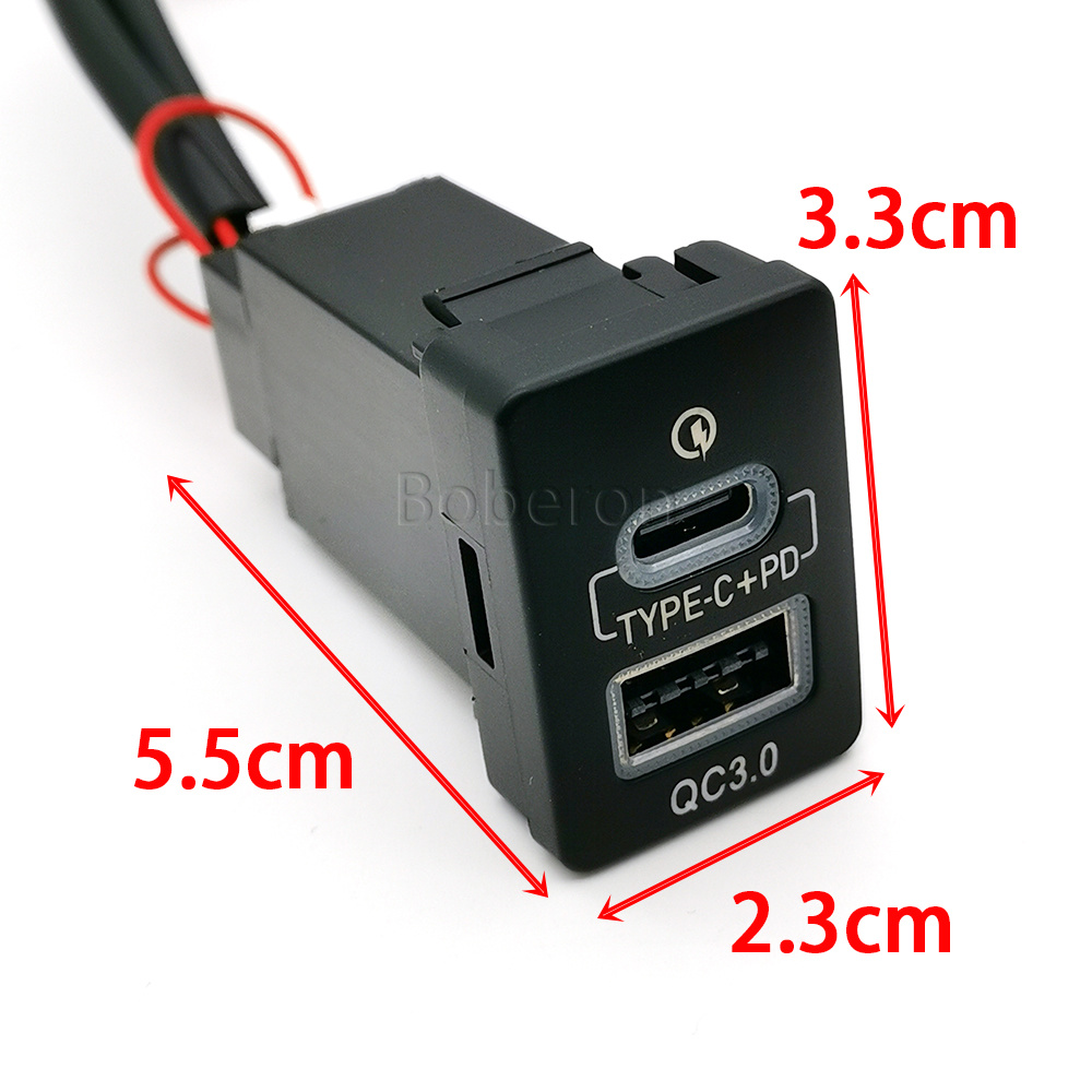 Blue LED QC3.0 USB Car Dual Ch - đánh giá và giá Phone Accessories Charger